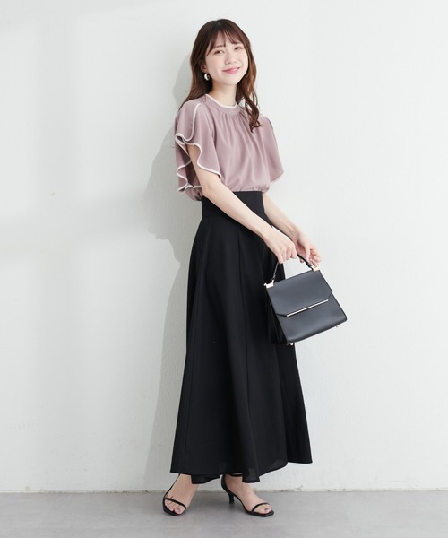 「natural couture」 ノースリーブブラウス FREE オフホワイト レディース_画像2
