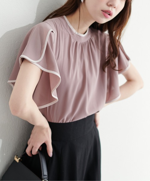 「natural couture」 ノースリーブブラウス FREE オフホワイト レディース_画像6