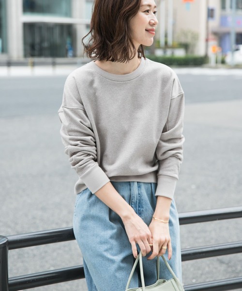 「URBAN RESEARCH DOORS」 スウェットカットソー MEDIUM ベージュ系その他 レディース_画像2