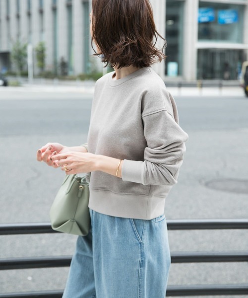 「URBAN RESEARCH DOORS」 スウェットカットソー MEDIUM ベージュ系その他 レディース_画像5