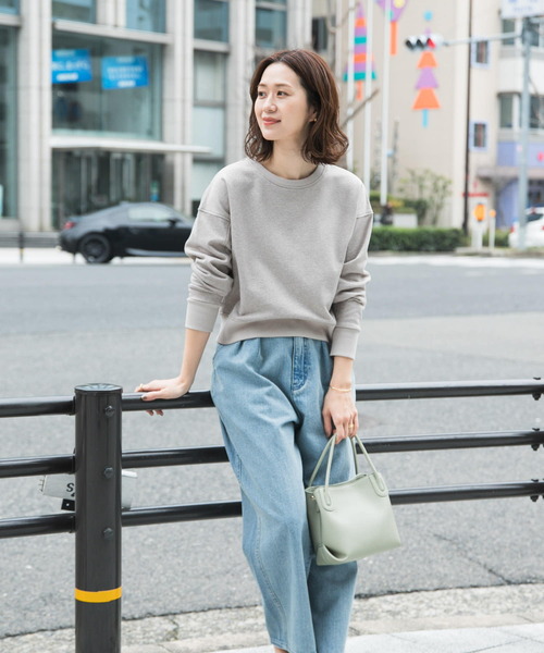 「URBAN RESEARCH DOORS」 スウェットカットソー MEDIUM ベージュ系その他 レディース_画像6