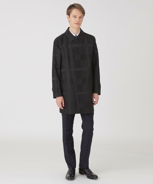 BLACK LABEL CRESTBRIDGE チェスターコート BLACK LABEL CRESTBRIDGE チェスターコート ネイビー S カルゼビーバー