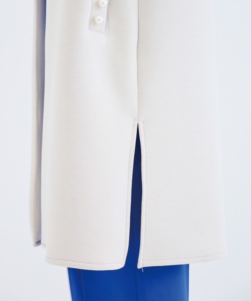 「INCEDE」 ベスト M ベージュ レディース_画像3