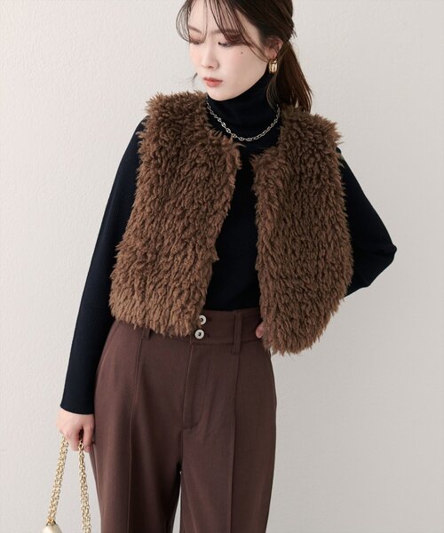 TODAYFUL サテンオーバーベスト　38 TODAYFUL（トゥデイフル）の「サテンオーバーベスト（ベスト）」 - WEAR