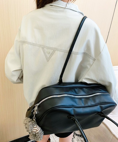 ブルゾン アウター スタンドカラーショートブルゾン レディース