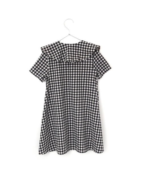 「MAKE YOUR DAY」 「KIDS」半袖ワンピース 150 ブルー キッズ_画像2