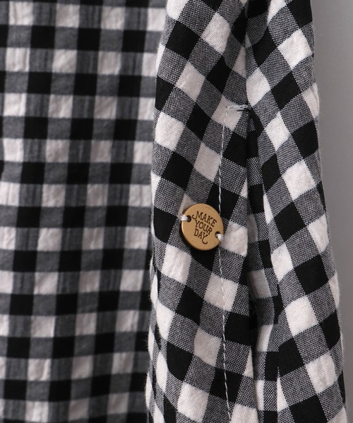 「MAKE YOUR DAY」 「KIDS」半袖ワンピース 150 ブルー キッズ_画像9