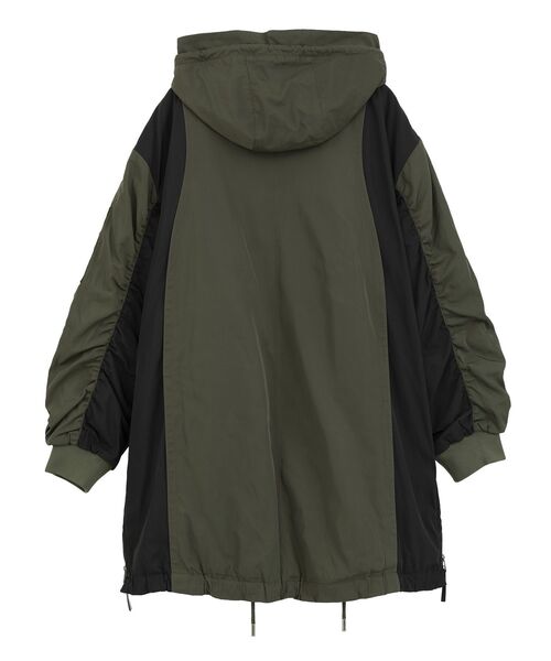 Editt by YECCA VECCA ブルゾン アウター パディングフーディーコート