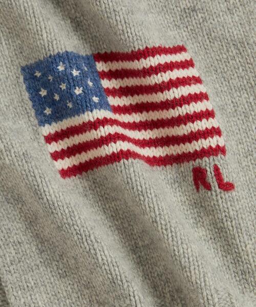 POLO RALPH LAUREN（ポロ・ラルフローレン） マフラー フラッグ ニット