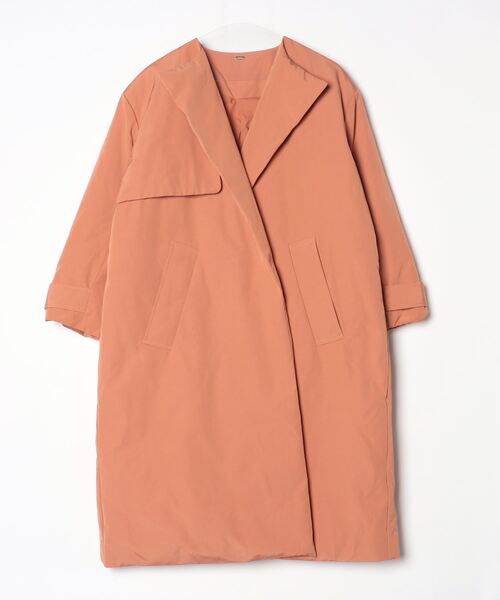 Mila Owen（ミラオーウェン） ダウンコート 0 オレンジ レディース