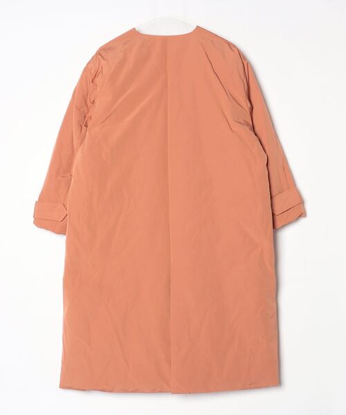 「Mila Owen」 ダウンコート 0 オレンジ レディース_画像2