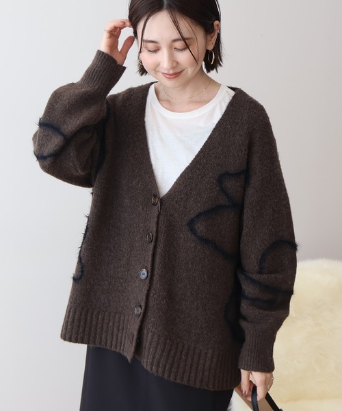 AMERICAN HOLIC（アメリカンホリック） カーディガン ニュアンスライン