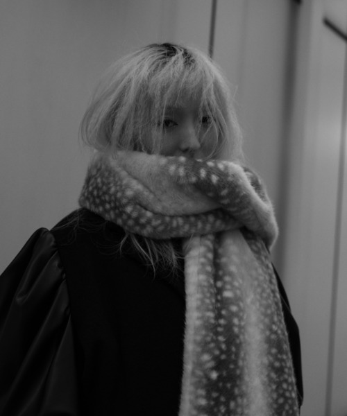 Carmelo マフラー ストール Fluffy long muffler / フラッフィーロング