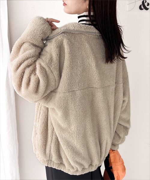 「Java」 ブルゾン X-LARGE アイボリー レディース_画像2