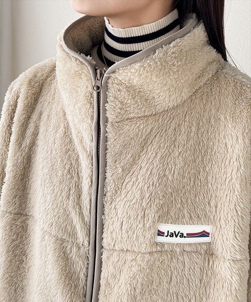 「Java」 ブルゾン X-LARGE アイボリー レディース_画像3