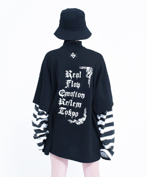 REFLEM（レフレム） スウェットカットソー FREE ブラック レディース