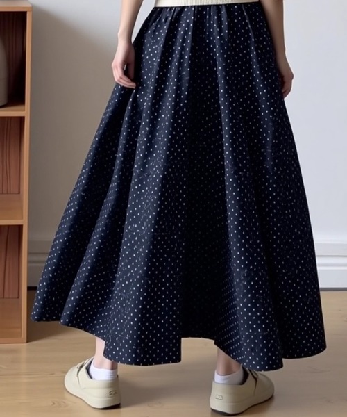 cammie スカート ドットフレアスカート : ZOZOTOWN Yahoo!店 - 通販