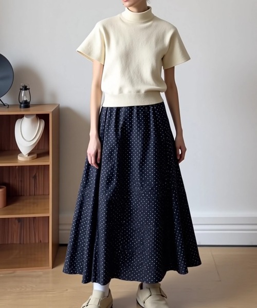 cammie スカート ドットフレアスカート : ZOZOTOWN Yahoo!店 - 通販