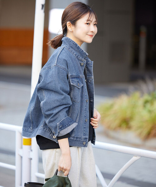 SLOBE IENA（スローブイエナ） デニムジャケット FREE ブルー