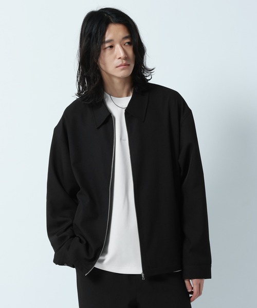 【新品未使用】Riu Taffeta zip up ブルゾンセットアップ RAGEBLUE（レイジブルー） セットアップ 「SET UP」ジップブルゾン