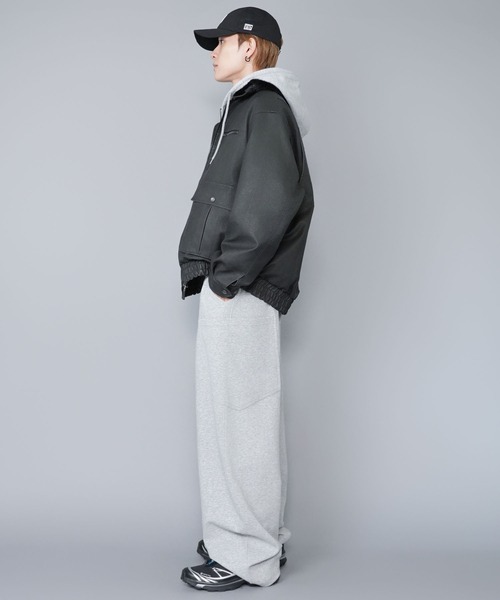 SPINNS（スピンズ） ブルゾン アウター 合皮A-2フライトジャケット