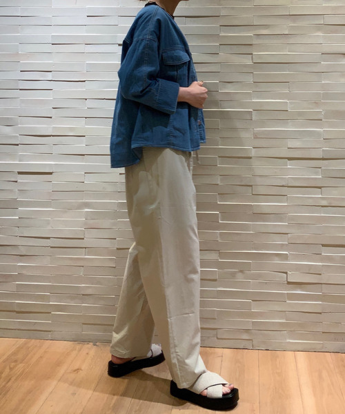 「MELROSE claire」 7分袖ブラウス FREE カーキ レディース_画像8