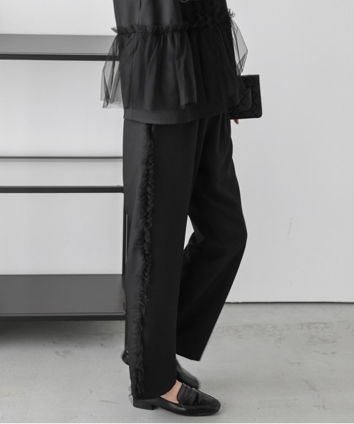 「La-gemme」 セットアップ フリー ブラック レディース_画像3