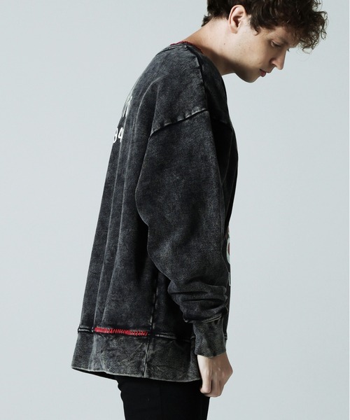 「JACKROSE」 スウェットカットソー M グレー メンズ_画像5
