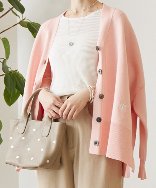 BEARDSLEY（ビアズリー） カーディガン 刺繍入りビッグカーディガン