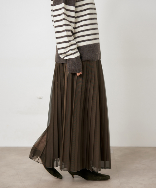 IENA（イエナ） スカート シアープリーツスカート : ZOZOTOWN Yahoo!店