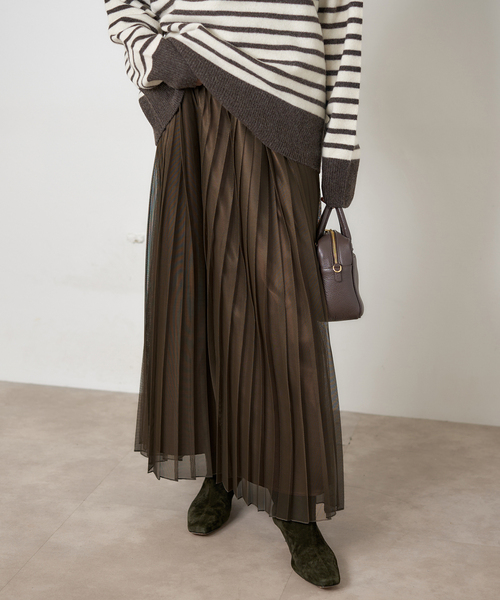 IENA（イエナ） スカート シアープリーツスカート : ZOZOTOWN Yahoo!店