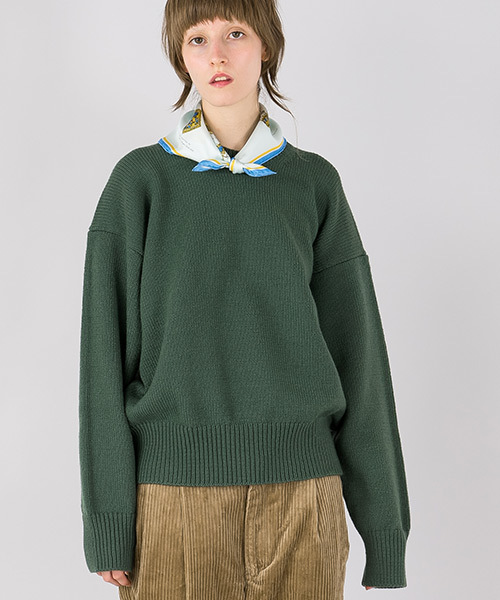 AURALEE（オーラリー） 長袖ニット 0 グリーン レディース : ZOZOTOWN