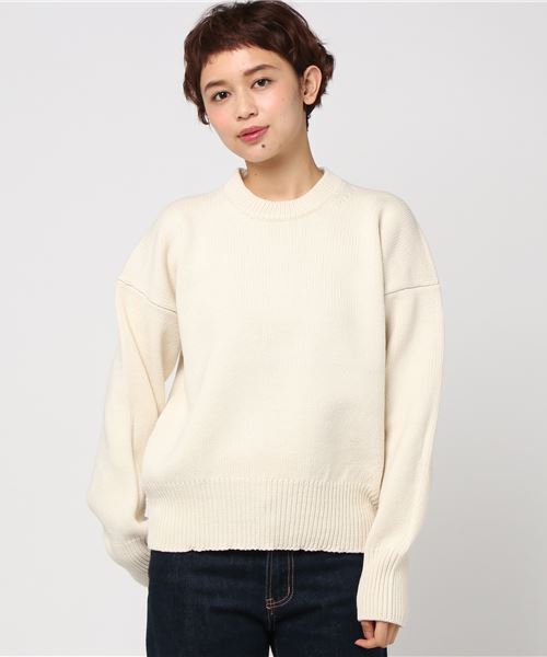 AURALEE（オーラリー） 長袖ニット 0 グリーン レディース : ZOZOTOWN