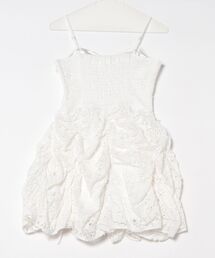 「dazzlin」 キャミソールワンピース MEDIUM オフホワイト レディースの画像2