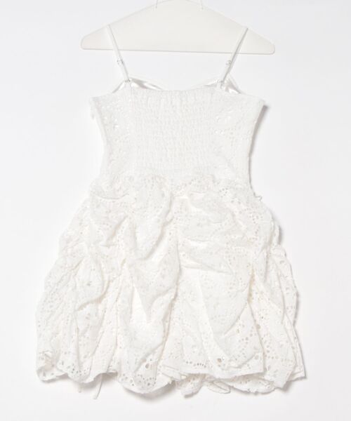 「dazzlin」 キャミソールワンピース MEDIUM オフホワイト レディースの画像2