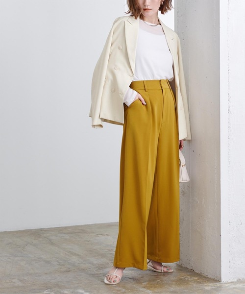 「ur's」 テーラードジャケット M ブラック レディース_画像6