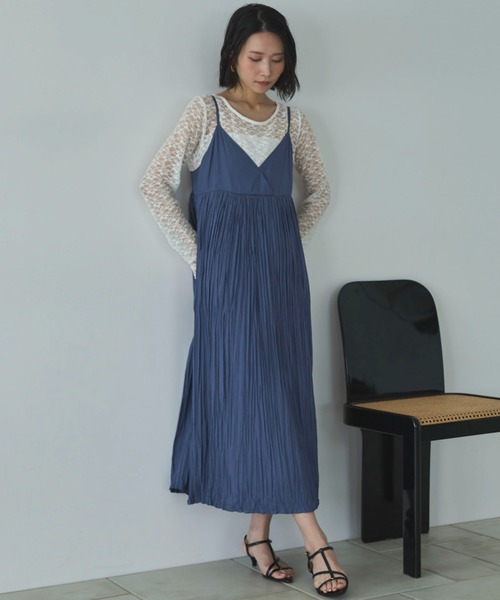 DOUX ARCHIVES（ドゥアルシーヴ） ワンピース 割繊ワッシャーキャミ