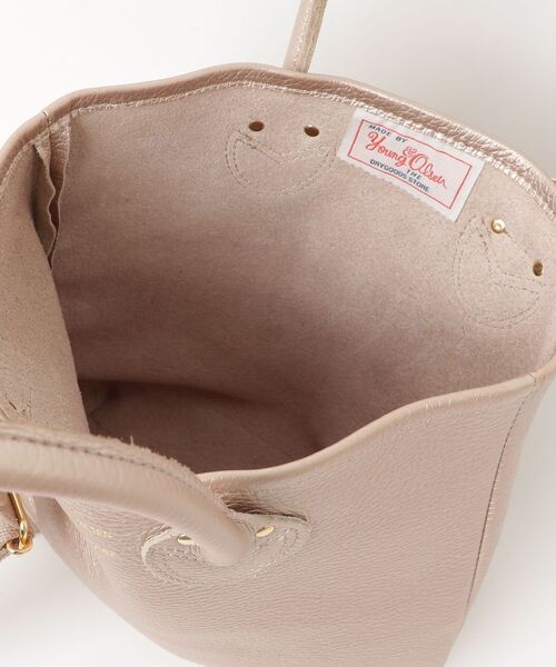 「YOUNG&OLSEN The DRYGOODS STORE」 ワンポイント2WAYバッグ - ピンク レディース_画像4