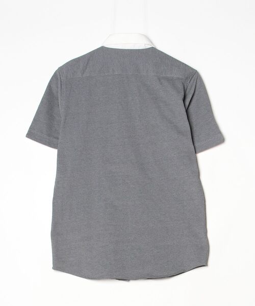 「FRED PERRY」 半袖ポロシャツ S グレー メンズ_画像2