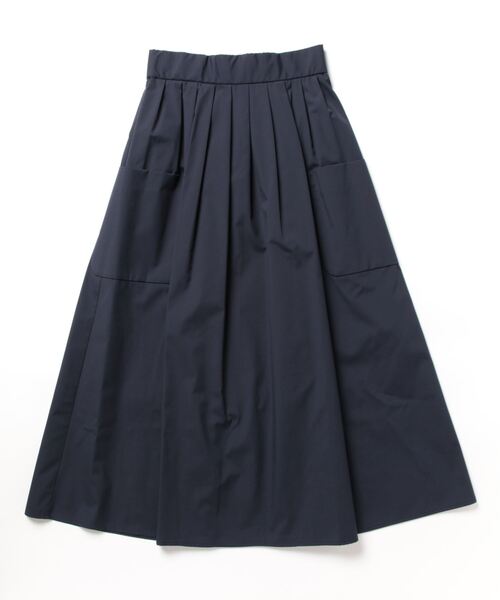 「To b. by agnes b.」 フレアスカート 36 ネイビー レディース_画像2