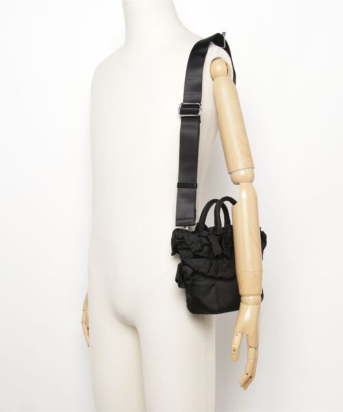 GANNI ショルダーバッグ レディース GANNI（ガニー） ショルダーバッグ バッグ GANNI Mini Shopper Ruffle