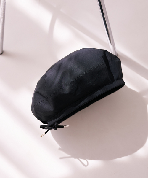 「La Maison de Lyllis」 ベレー帽 フリー ブラック レディース_画像3