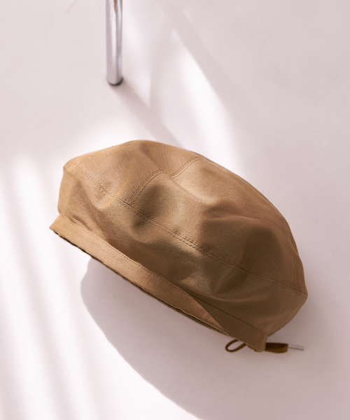 「La Maison de Lyllis」 ベレー帽 フリー ブラック レディース_画像4