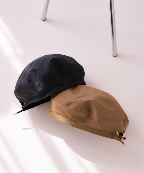 「La Maison de Lyllis」 ベレー帽 フリー ブラック レディース_画像5