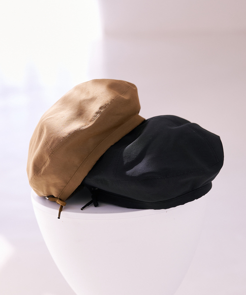 「La Maison de Lyllis」 ベレー帽 フリー ブラック レディース_画像6