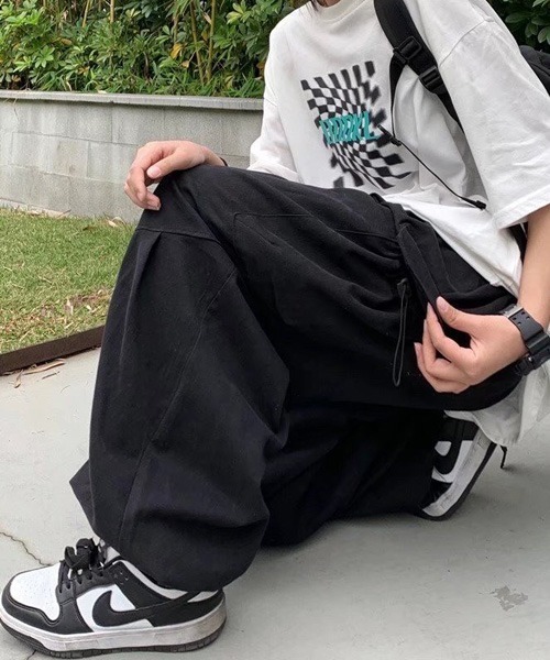 「Anchor Smith」 カーゴパンツ L カーキ メンズ_画像6