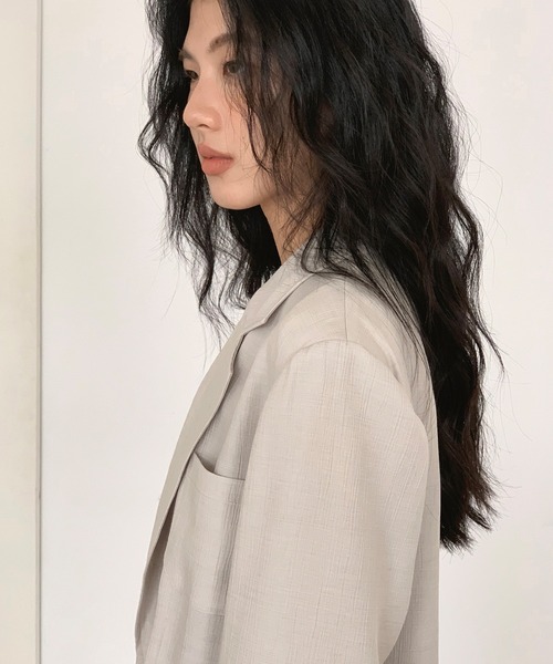 「c.u.l」 ジャケット M アイボリー レディース_画像8