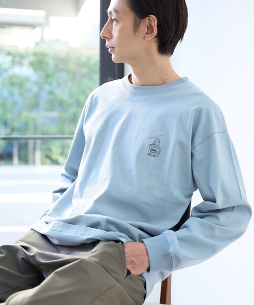 coen（コーエン） tシャツ KiyokazuTsujino プリントロングスリーブT