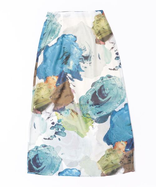 「MURUA」 フレアスカート 2 ホワイト レディース_画像2