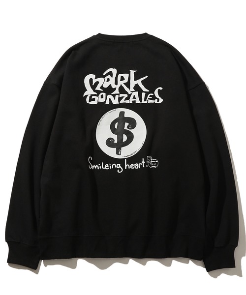 「Mark Gonzales」 スウェットカットソー L グレー メンズ_画像3